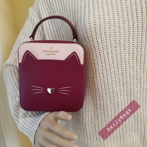 NWT KATE SPADE DAISY CROSSBODY MEOW PINK MULTI WKR00600